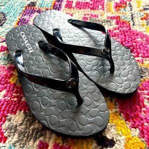 Coach Abigail Flip Flops Brand New, Never Worn